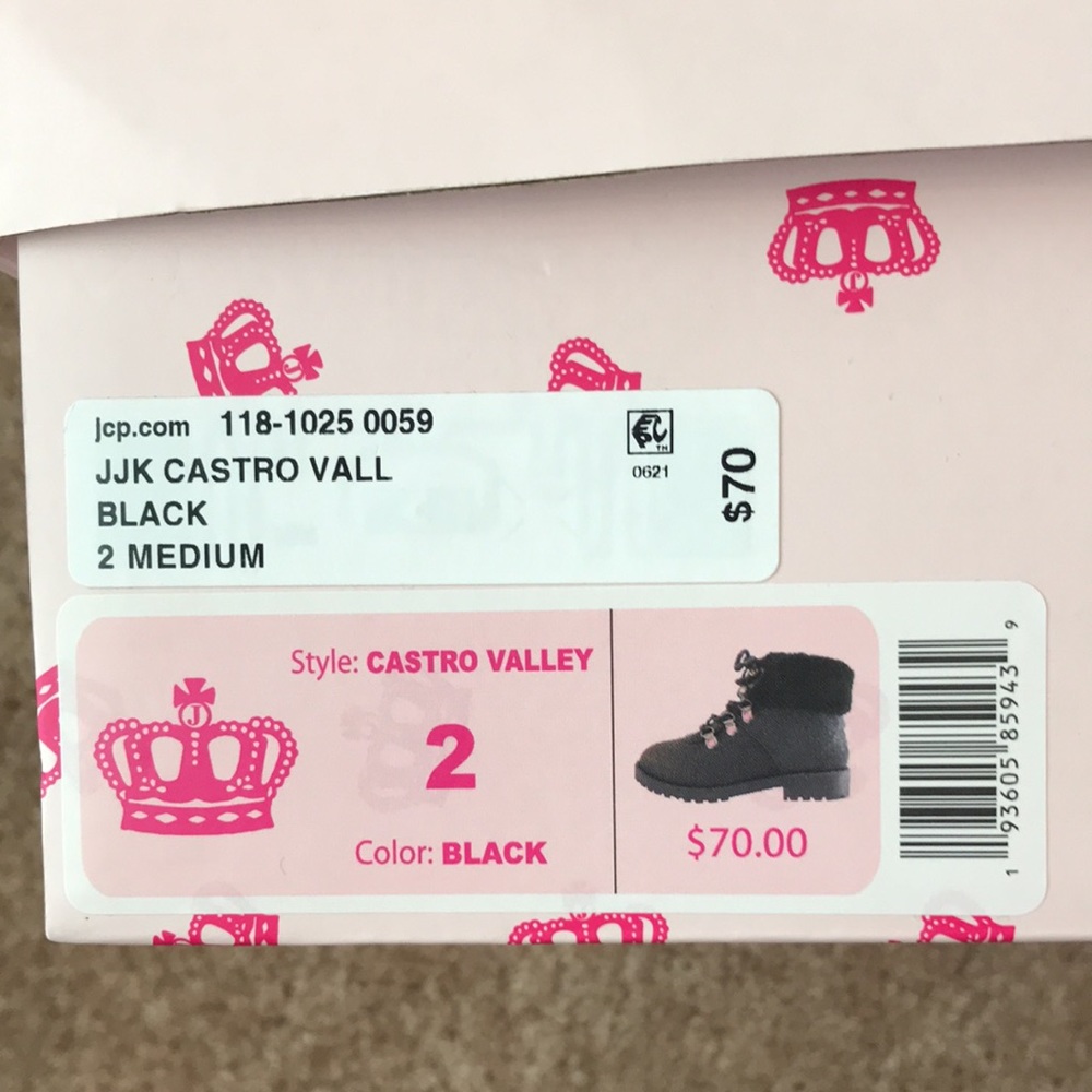 Juicy Couture Girls Shimmery Booties - Picture 8 of 8